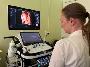 Новый УЗИ-аппарат для проведения обследований беременных появился в Клиническом диагностическом центре Нижнего Новгорода